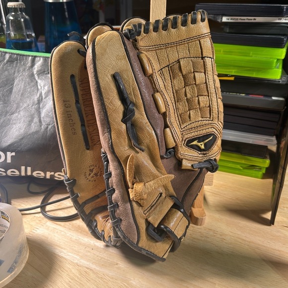 Mizuno Other - Mizuno GVS 1300 Superior Design 13 Inch Baseball Glove Full Grain Leather lht